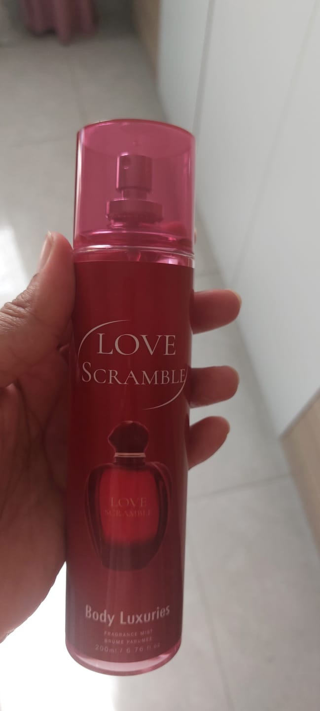 Customer photo review of Body mist with the scent of famous perfumes