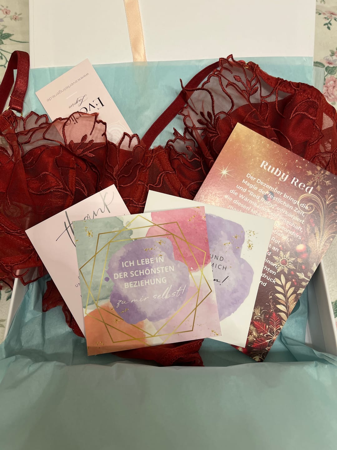 Customer photo review of 6 MONATSBOX -10% Rabatt