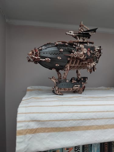 Christopher L. review of Rokrgeek Steampunk Airships 3D Wooden Puzzle image 1 out of 1