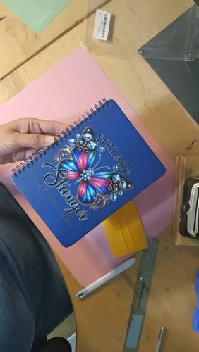 Monique R. review of UV DTF Planner Cover Decal - (Butterfly) Stronger Than The Storm image 1 out of 1