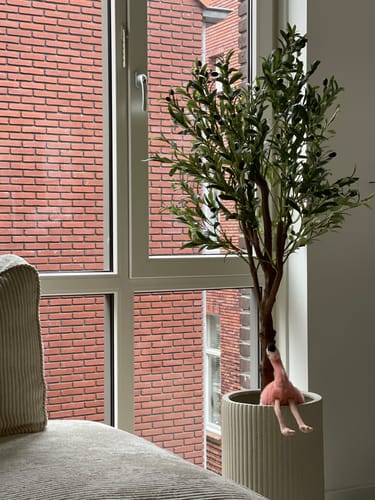 Customer photo review of Kunst Olijfboom 150cm