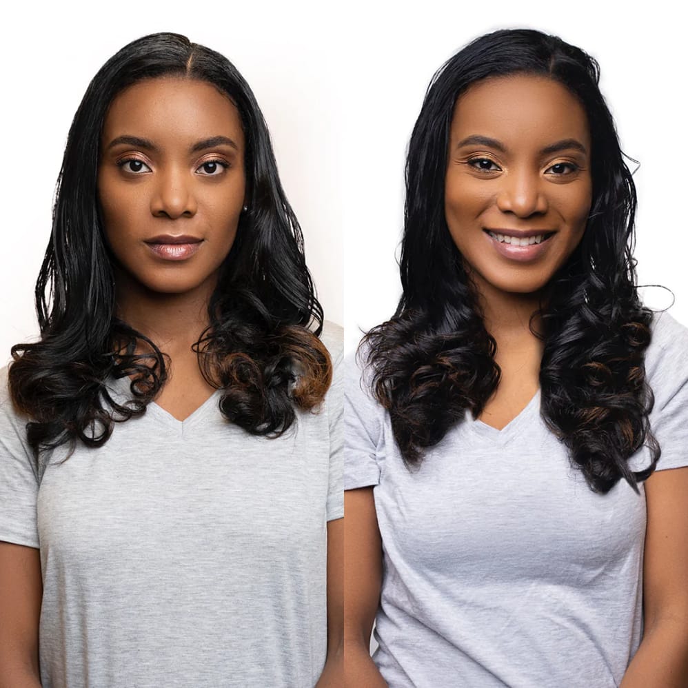 Customer photo review of Healthy Hair Vitamins