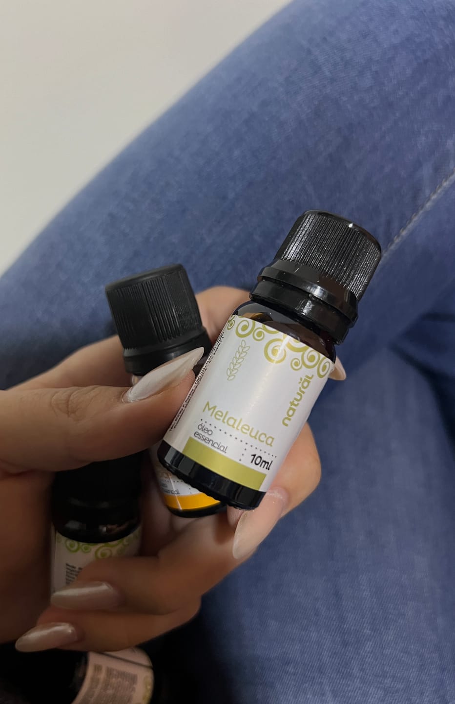 Customer photo review of Óleo Essencial Natural de Melaleuca