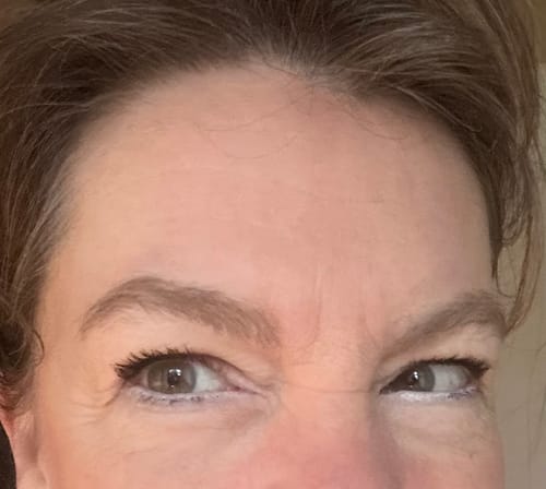 Customer photo review of Wimpernserum Plus