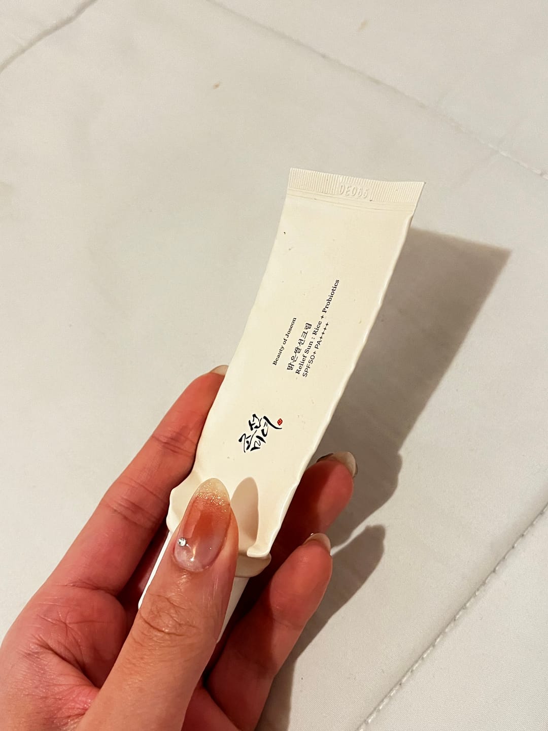Customer photo review of Relief Sun : Rice + Probiotics (SPF50+ PA++++)