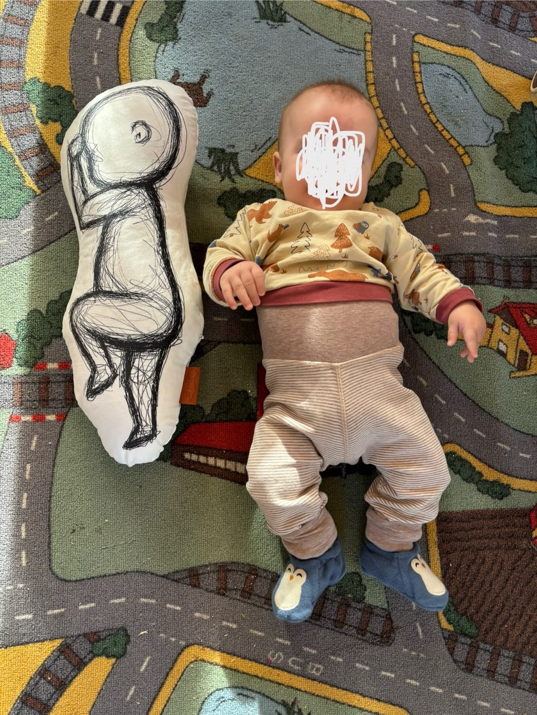 Customer photo review of BABYKISSEN SCRIBBLE ONE