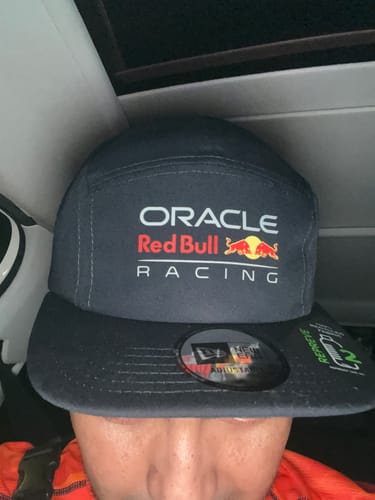 Customer photo review of 9FIFTY Red Bull Racing Repreve Navy Adjustable Camper