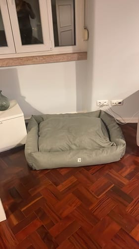 Customer photo review of Divanetto Mattias Verde chiaro (Soft Touch)