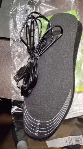 Customer photo review of HeatStep USB Opvarmede Sål Indlæg til Sko