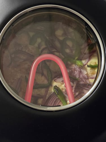 Customer photo review of Horno Pizza a la Piedra Black Edition Kitchen-It