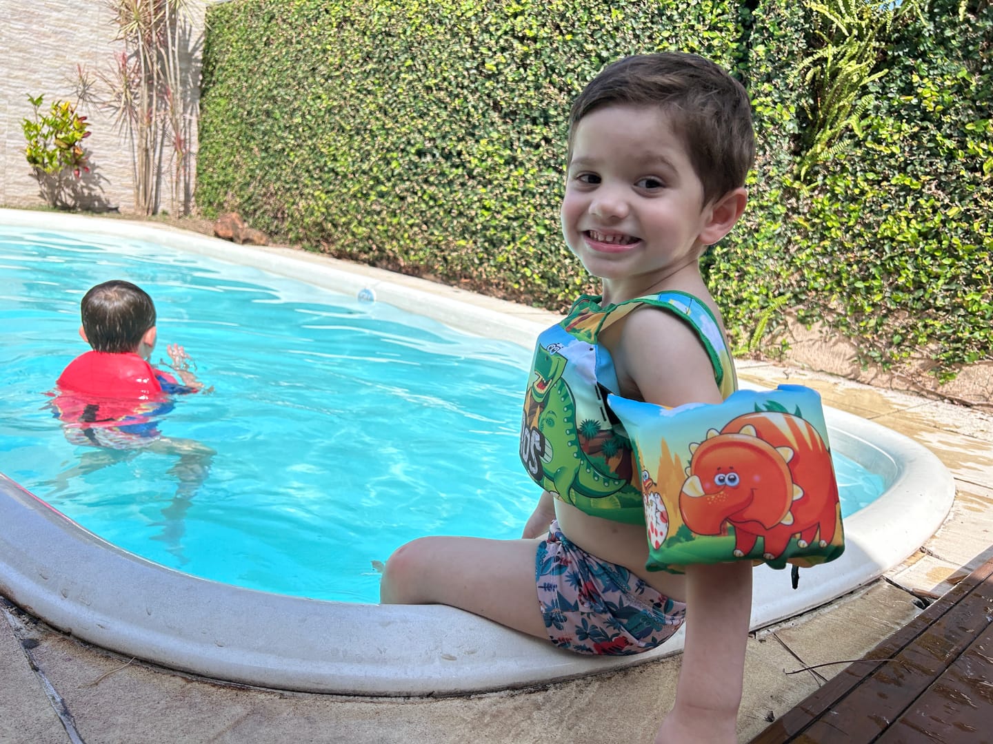 Customer photo review of Colete Salva-Vidas Infantil Homologado