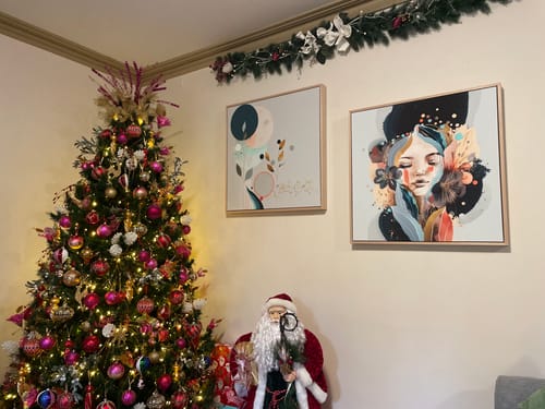 Customer photo review of Faces of Unity: Minnie, Art Duo, by Bella Eve