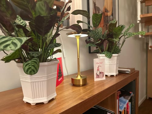 Customer photo review of Bordslampa Iron - Portabel - Batteridriven 4000 mAH