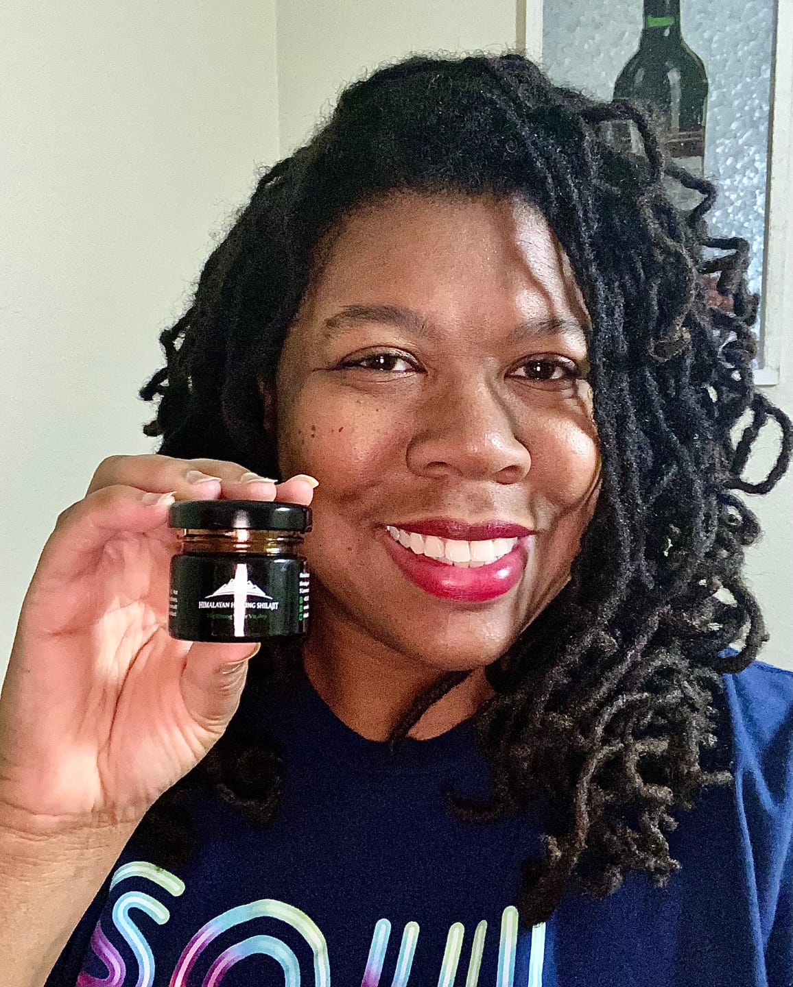Customer photo review of Pure Himalayan Shilajit | Gold Grade Quality - 30G
