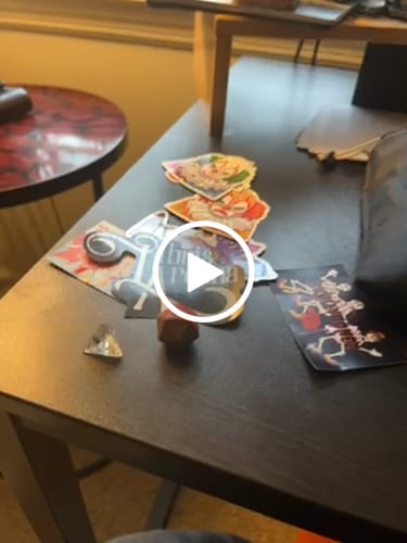 Customer video review of Monthly RPG Dice Subscription