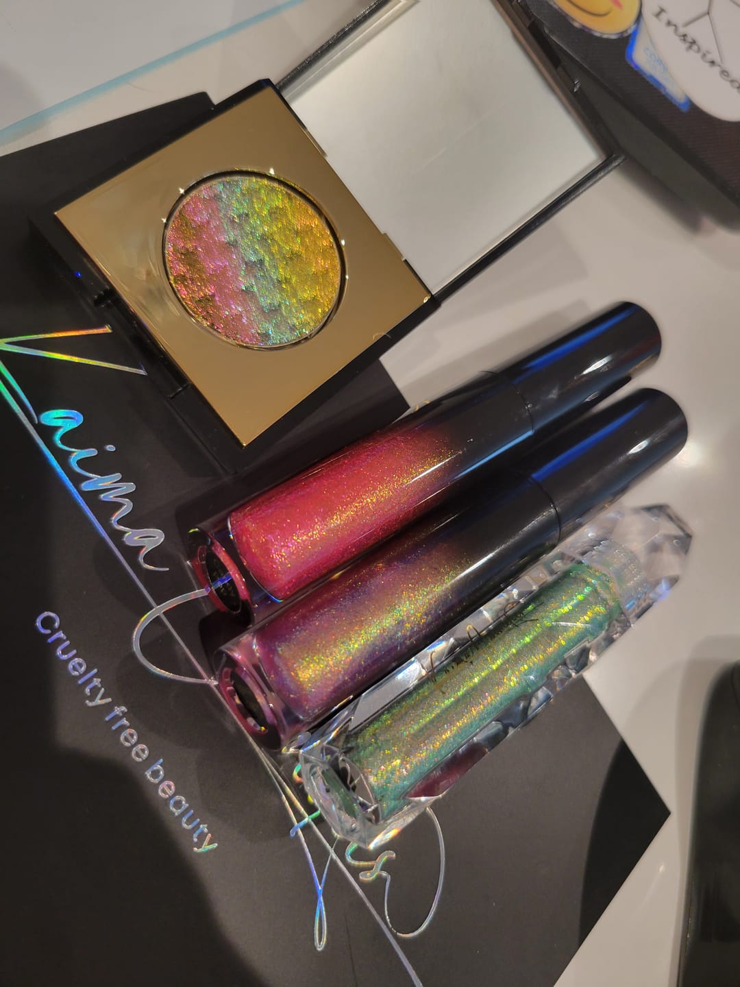 Customer photo review of Chrome Prism Lipgloss - Candy Pop