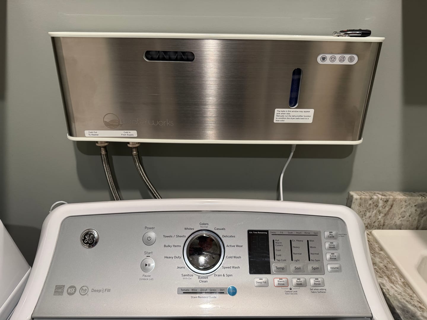 Customer photo review of Smart Laundry System
