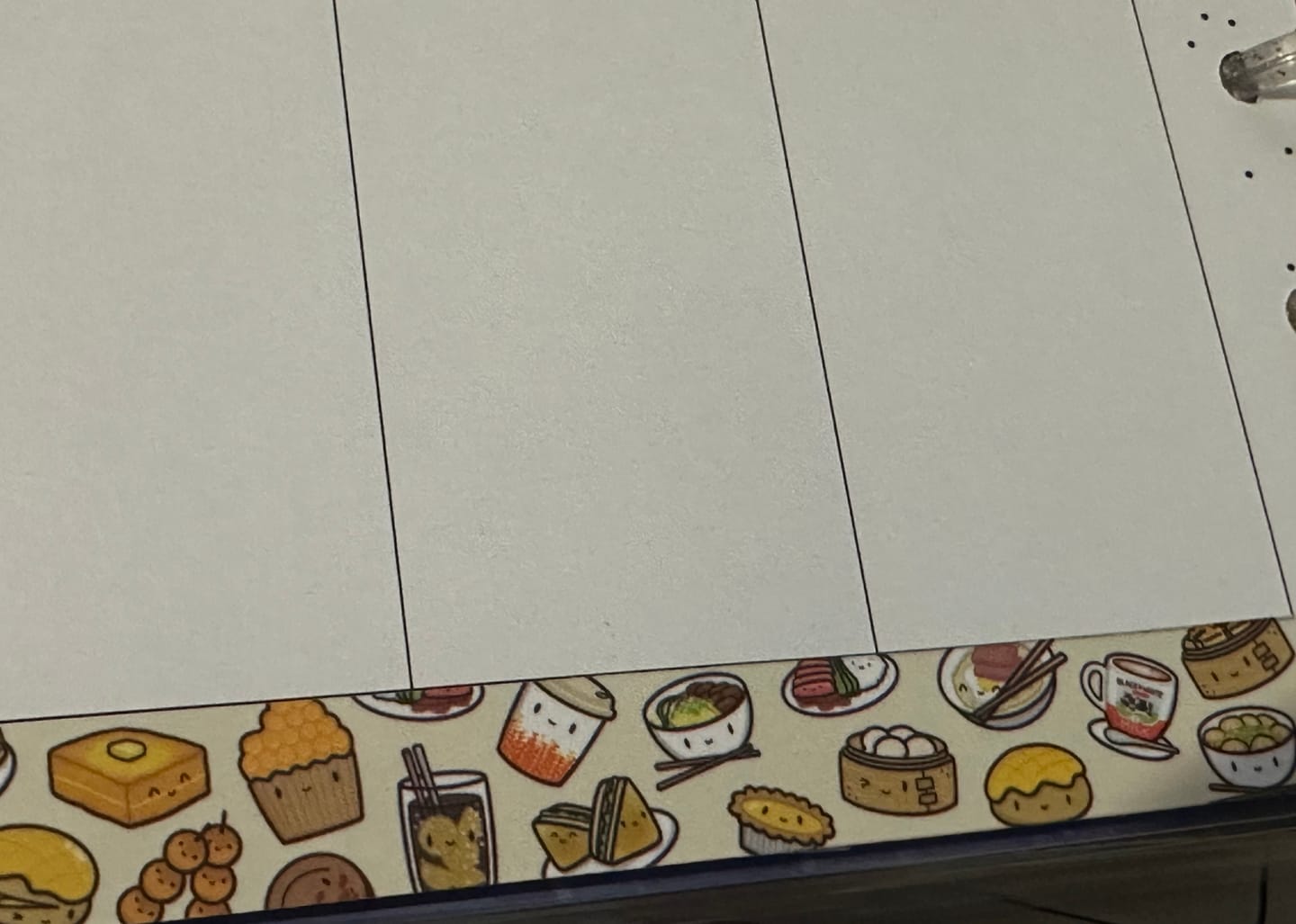Customer photo review of Hong Kong Foodie Washi Tape