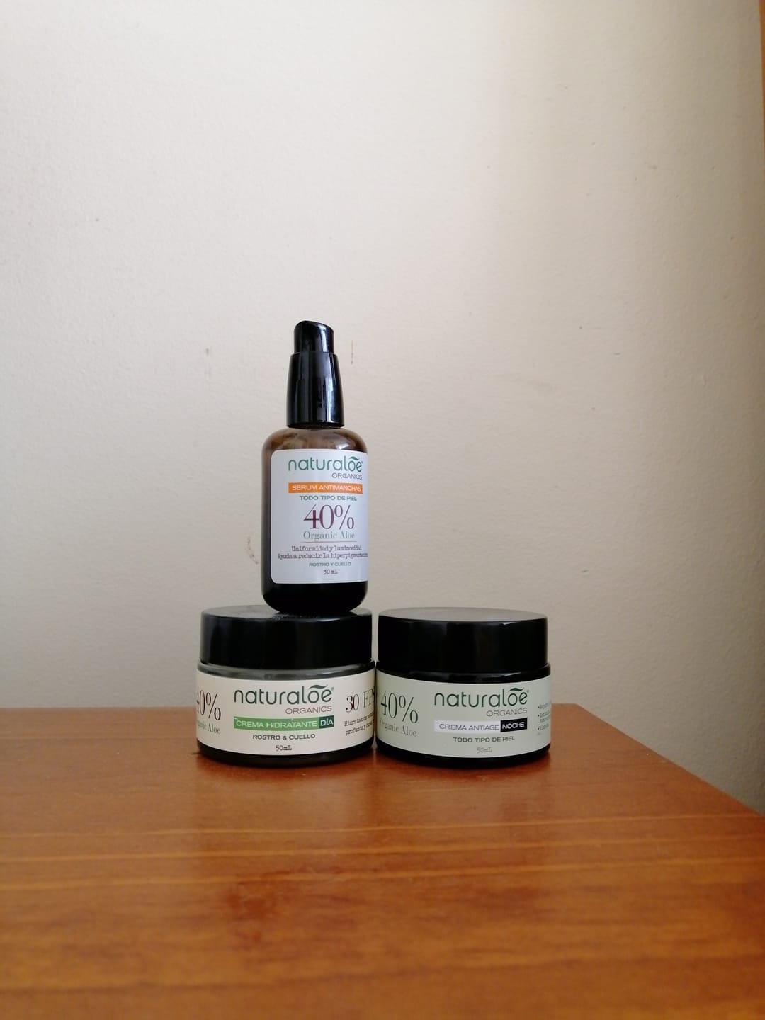 Customer photo review of ¡Nuevo! Serum Antimanchas 30ml