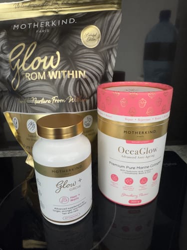 Customer photo review of Glow From Within Collagen 500g  - LIMITED EDITION
