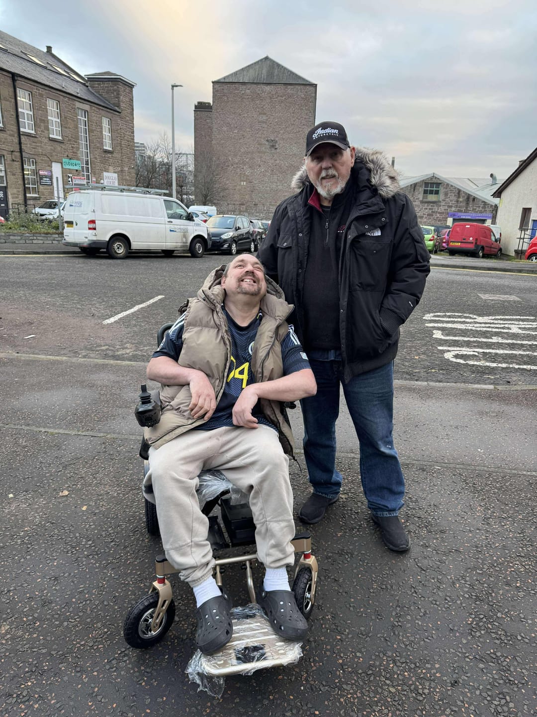 Customer photo review of Lightweight Electric Wheelchair | Folding Powerchair | Freedom Pro ST