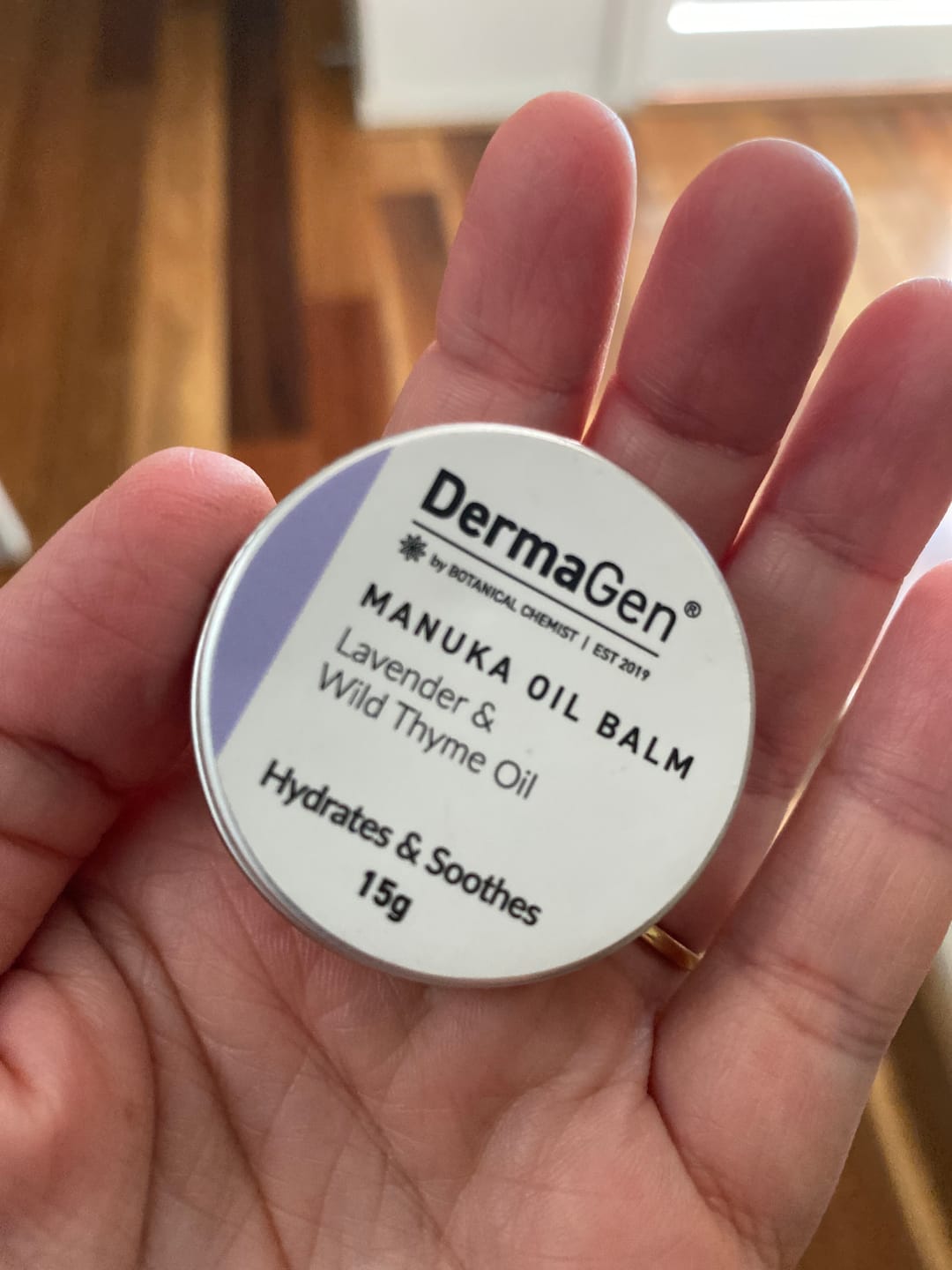 Customer photo review of DermaGen Manuka Balm - Your #1 Mulitpurpose Balm for the Family