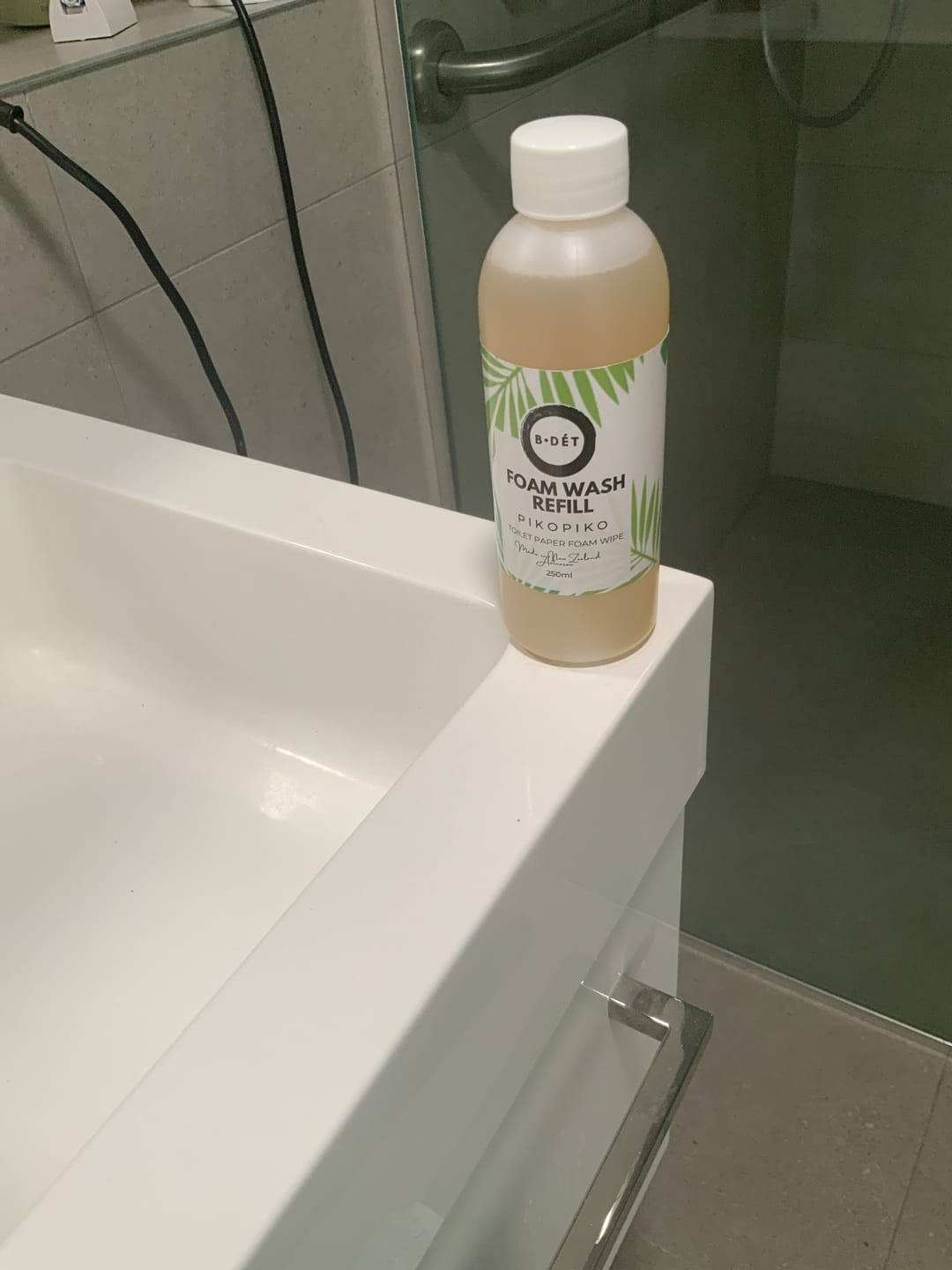 Customer photo review of 250ml BDÉT Foam Wash Refill