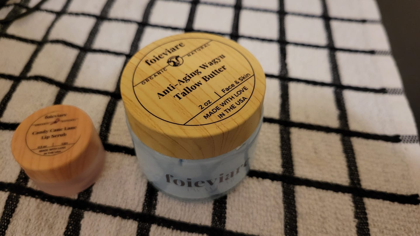 Customer photo review of Anti-Aging Wagyu Tallow Butter