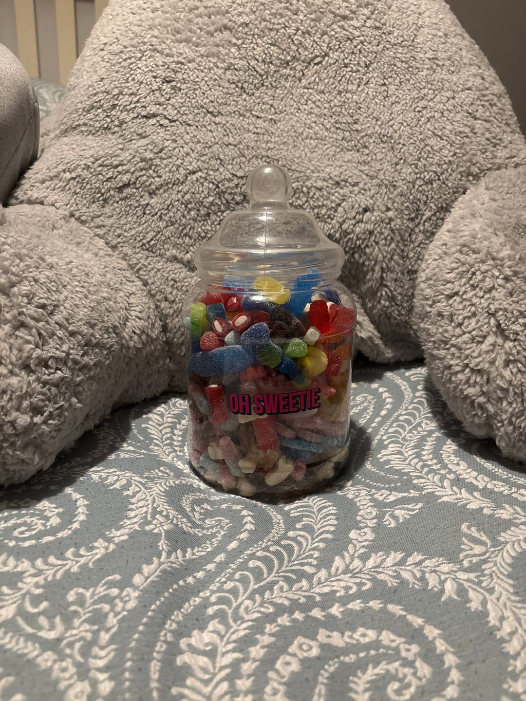 Customer photo review of Create Your Own Mega Pick N Mix Sweet Jar (20 Fillings)