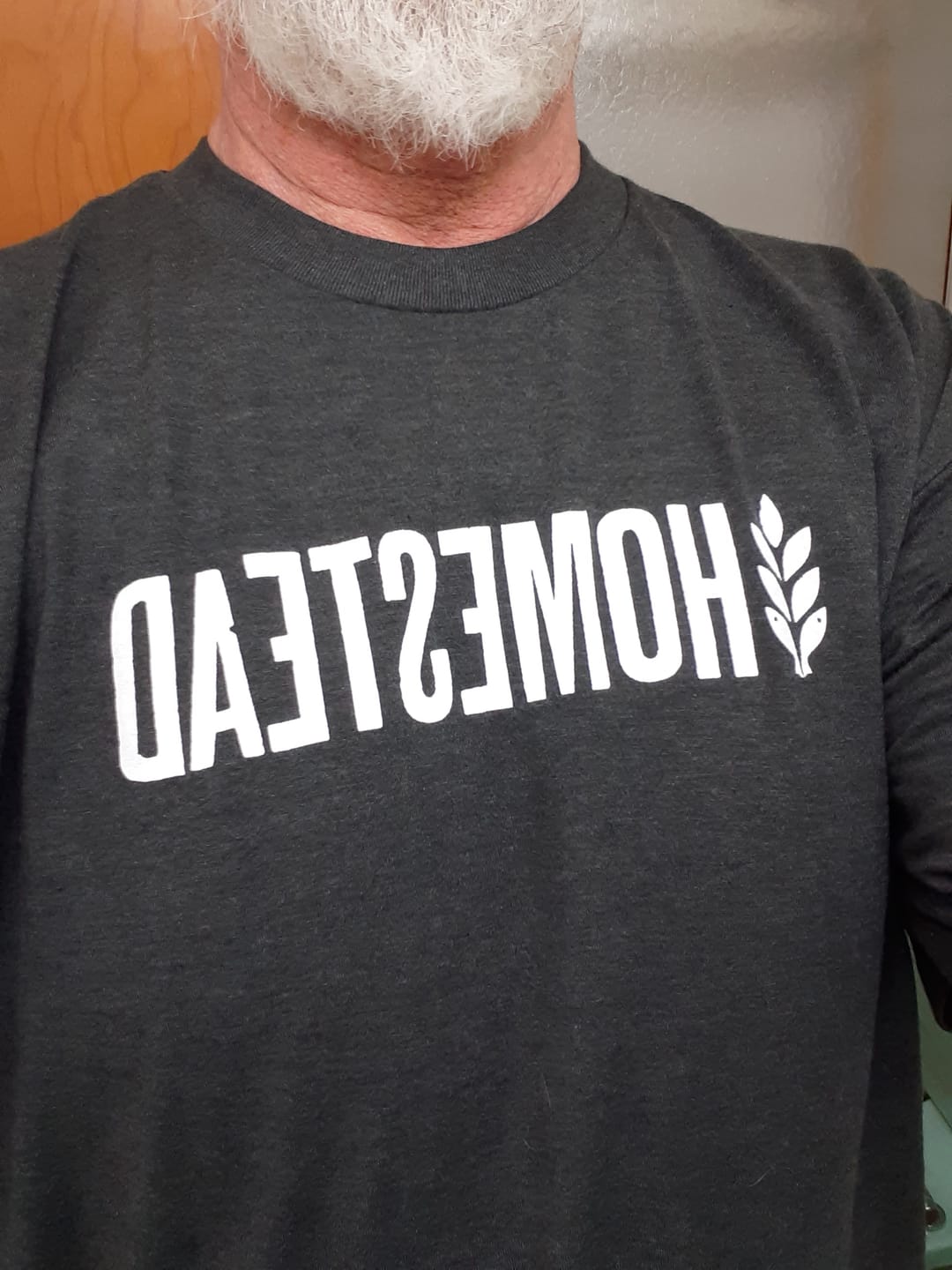 Customer photo review of Homestead T-Shirt