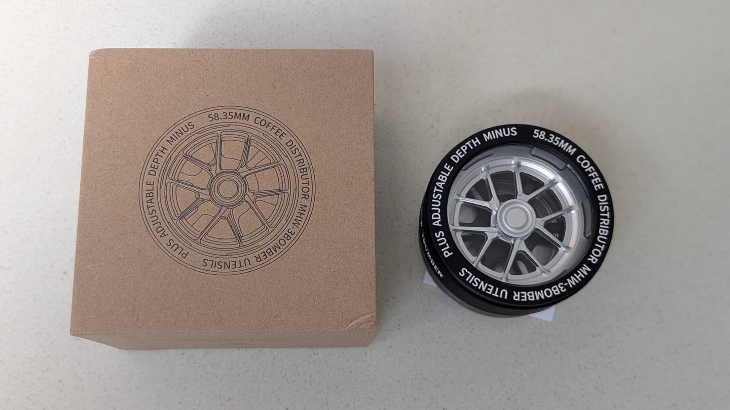 Customer photo review of MHW-3BOMBER YU Series Infinite Coffee Distributor