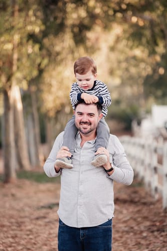 Customer photo review of Long-Sleeve Casual Button-Down: Granite Grey