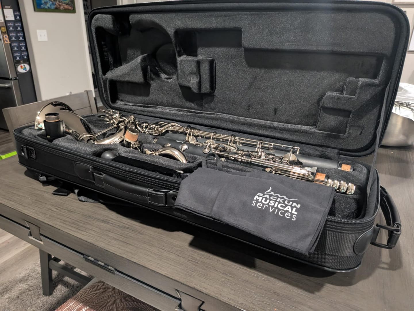 Customer photo review of Alpha Low C Bass Clarinet