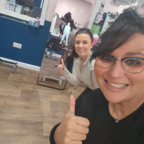 Customer photo review of MAGIC AI: Fitness Smart Mirror