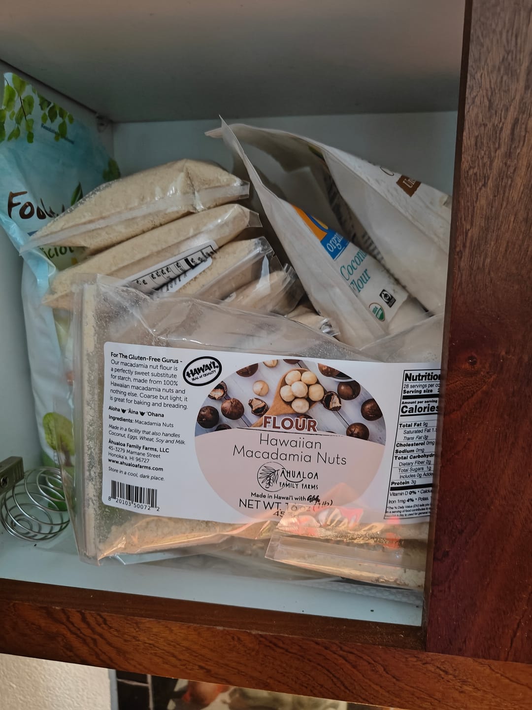 Customer photo review of Hawaiian Macadamia Nut Flour
