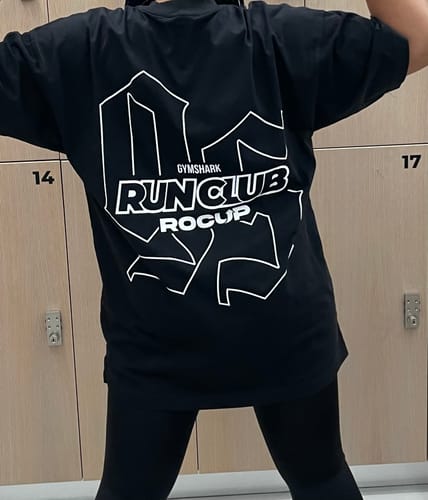 Customer photo review of ROCUP X Gymshark T-Shirt