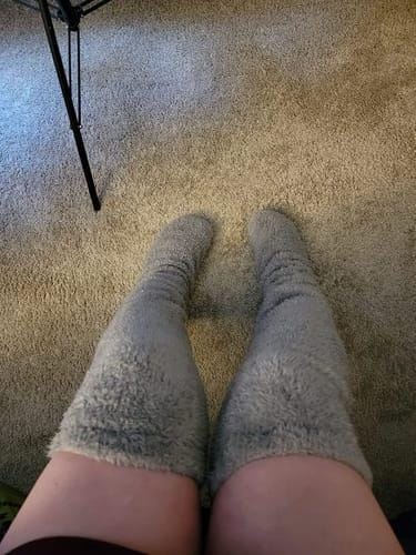 Customer photo review of CuddleSocks - für warme Füße an kalten Tagen