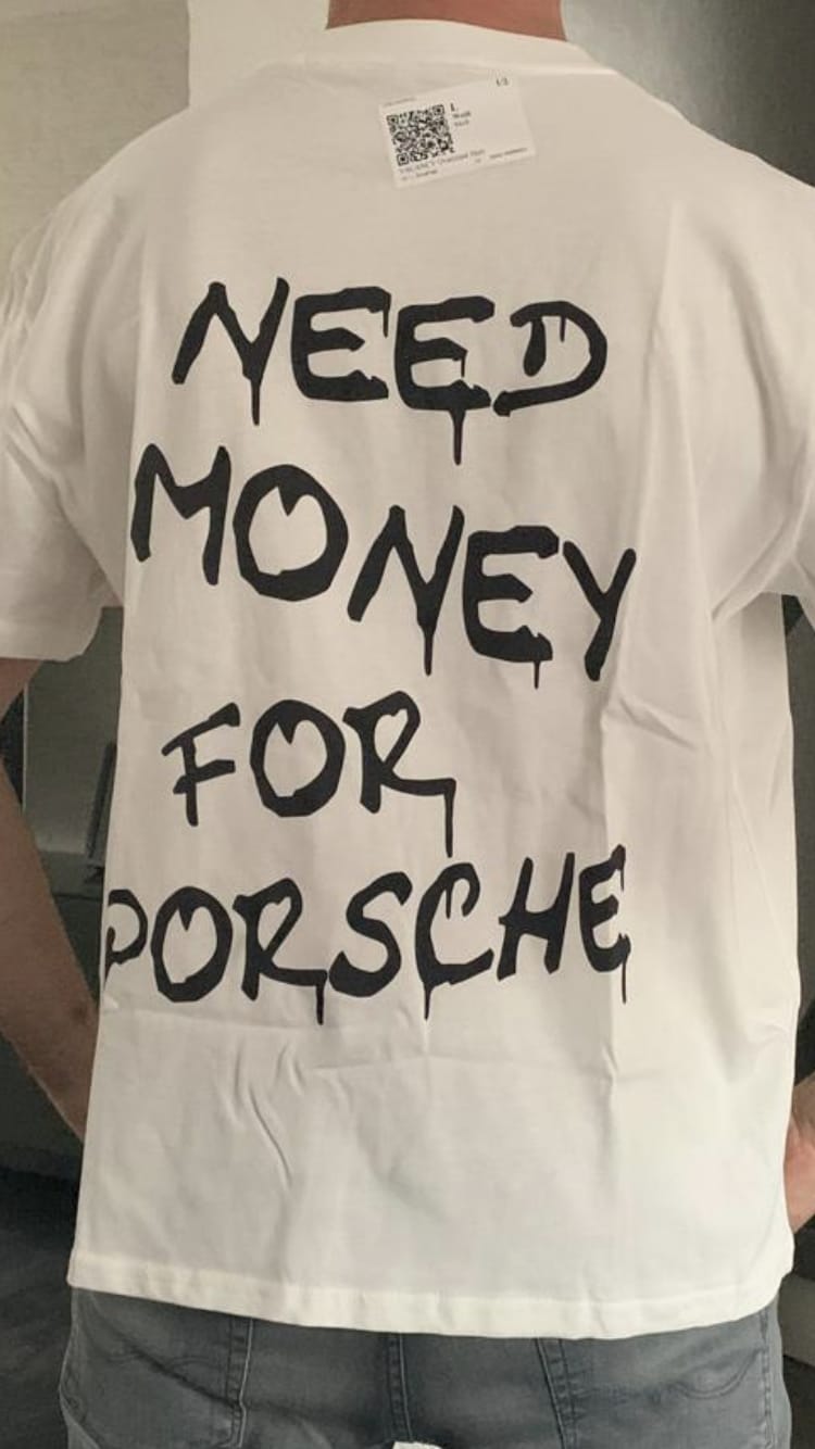 Customer photo review of Oversized Shirt - PORSCHE GT3 RS (black)