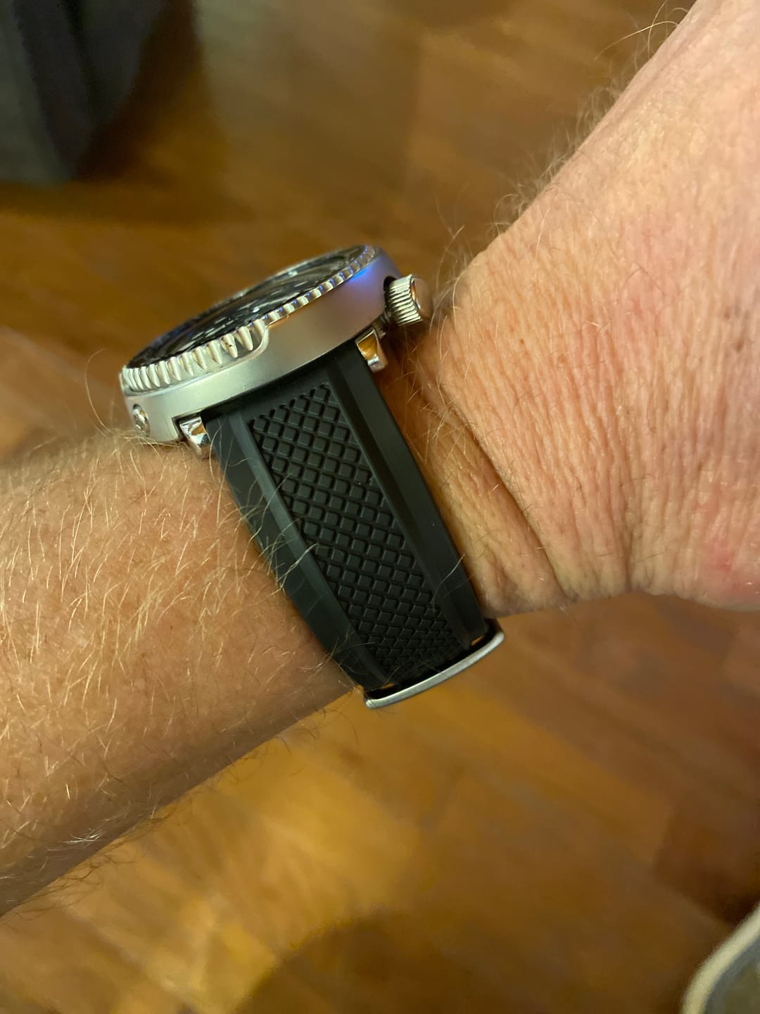 Customer photo review of Crosshatch Rubber - Black