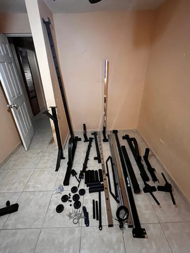 Customer photo review of Jaula Smith Gimnasio Multifuncional Power Rack Poleas