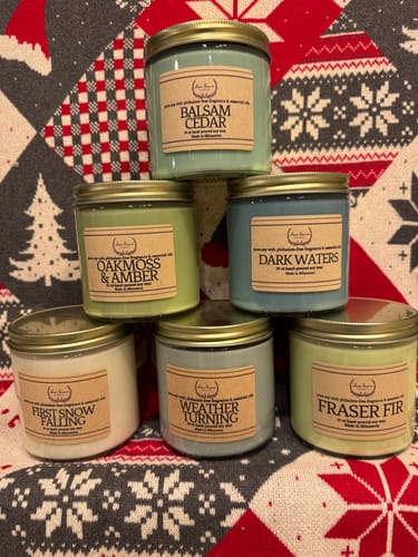 Customer photo review of Jar Candle Trio