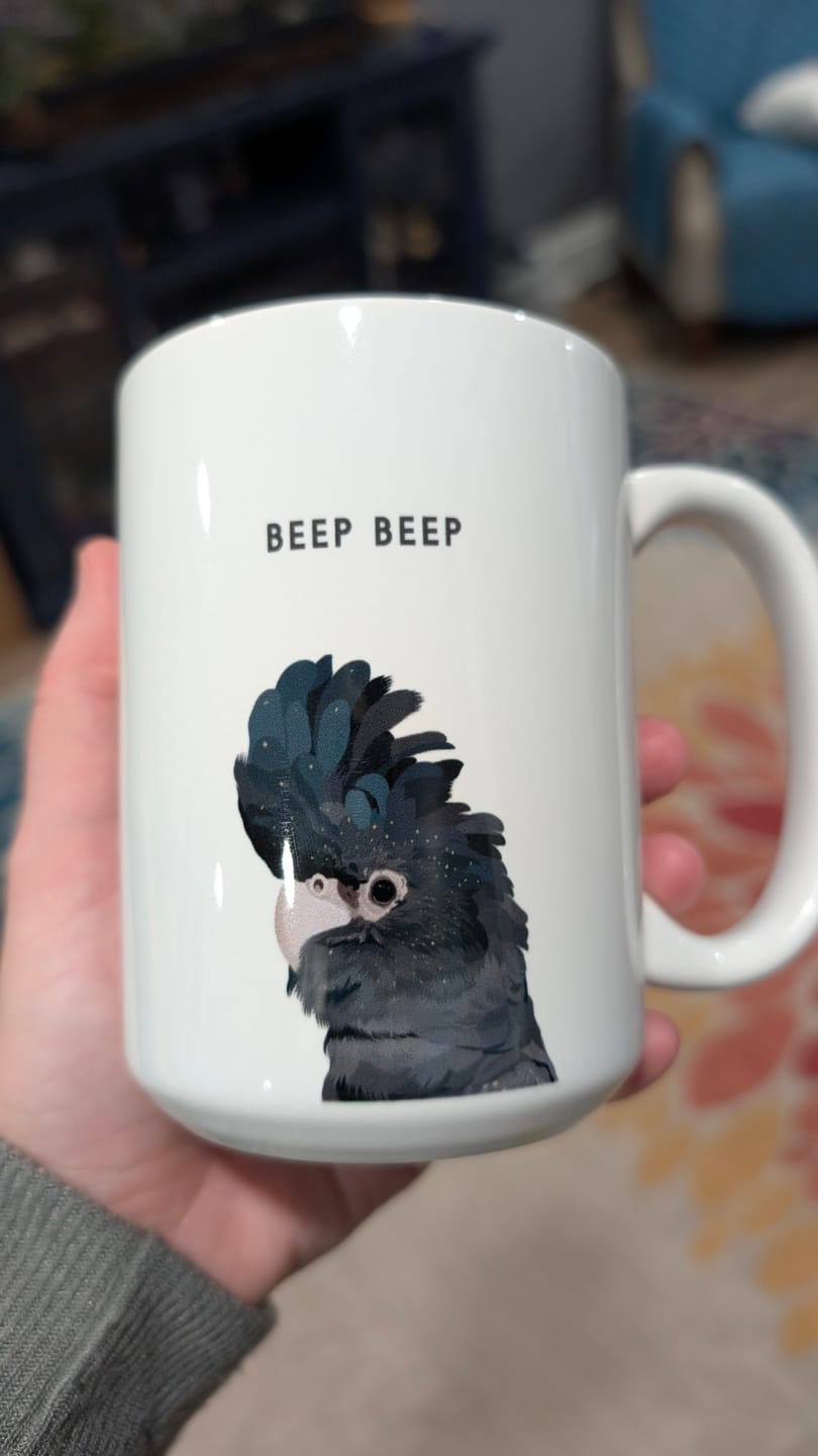 Customer photo review of Custom Pet Portrait Mug