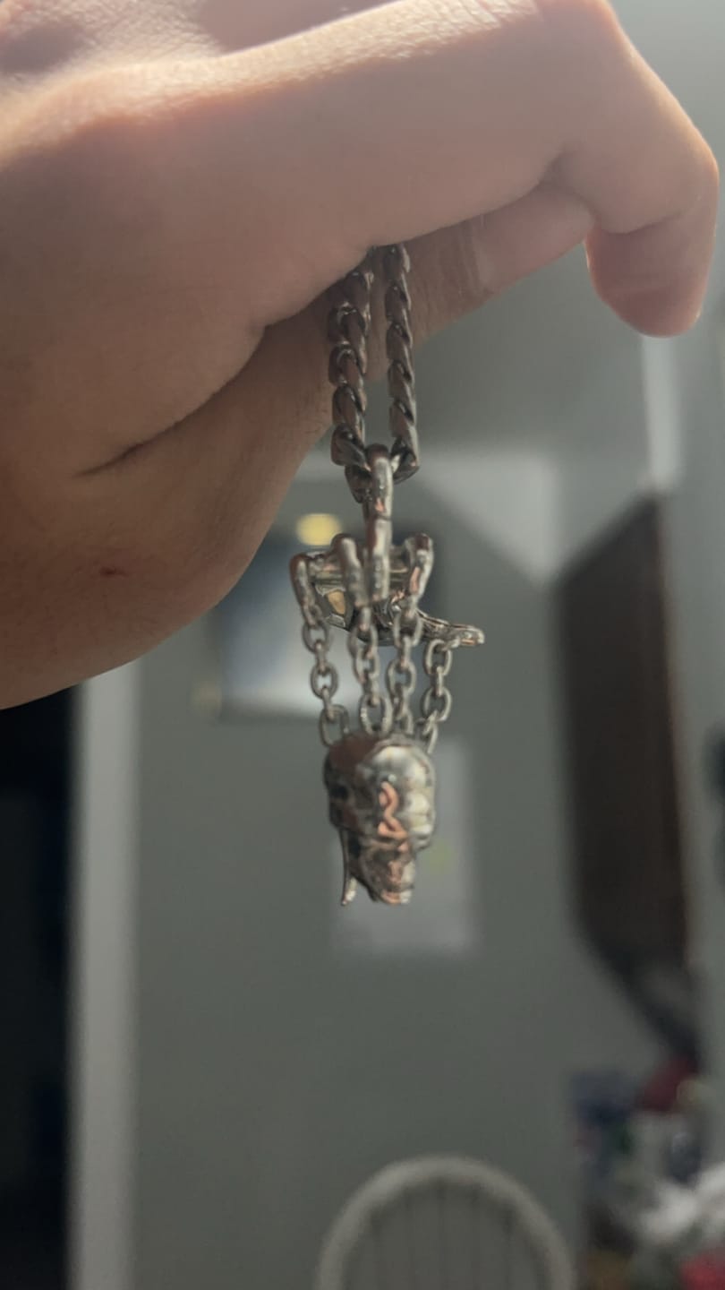 Customer photo review of PUPPET MASTER PENDANT