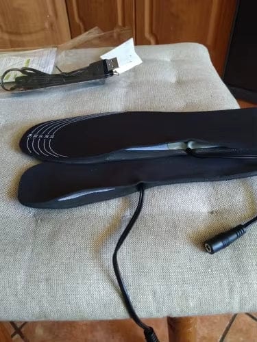Customer photo review of HeatStep USB Opvarmede Sål Indlæg til Sko
