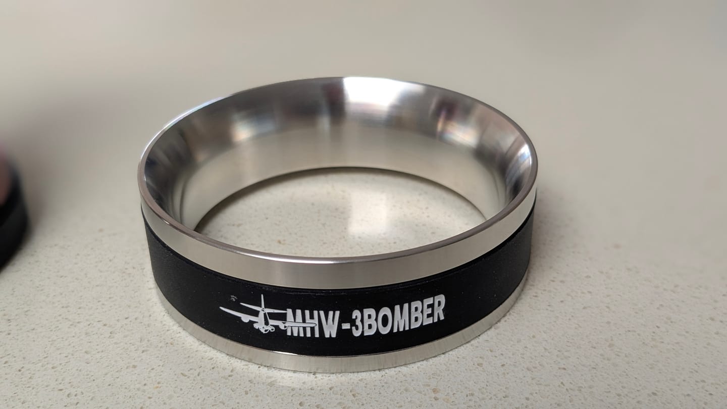 Customer photo review of MHW-3BOMBER YU Series Coffee Magnetic Dosing Funnel