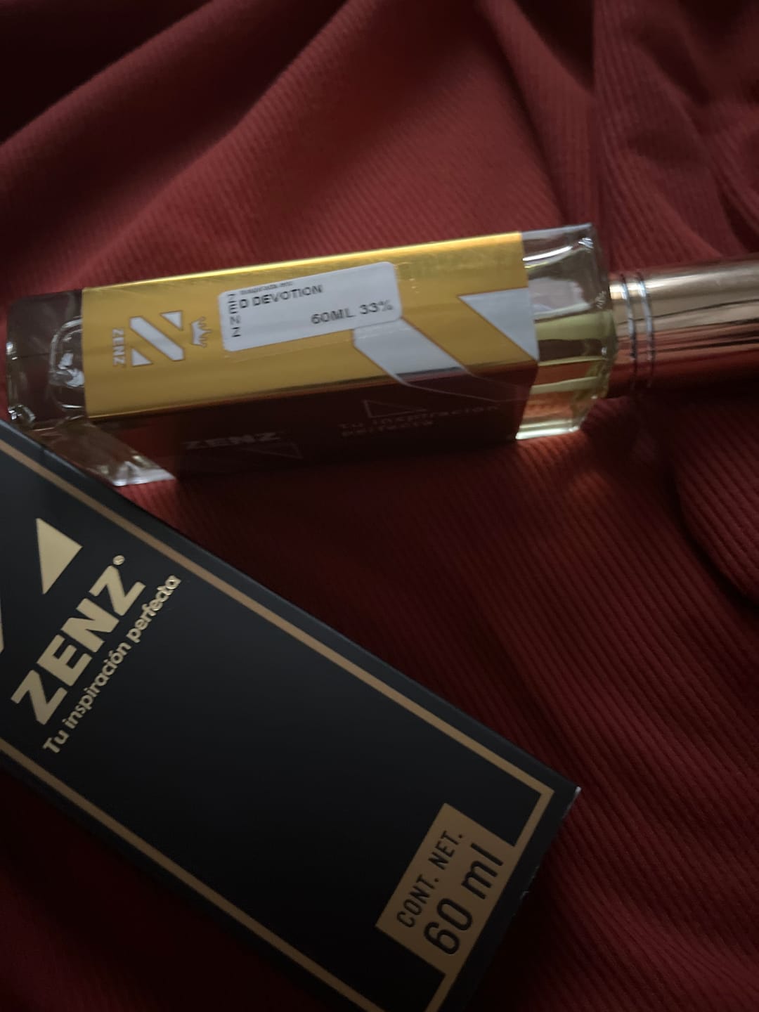 Customer photo review of Perfume Tendencia D DEVOTION D&G NUEVO NOVIEMBRE 2023 zenz