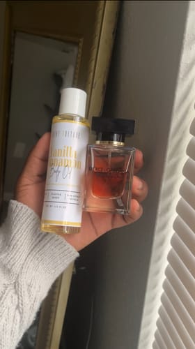 Customer photo review of Vanilla Cinnamon - Body Oil