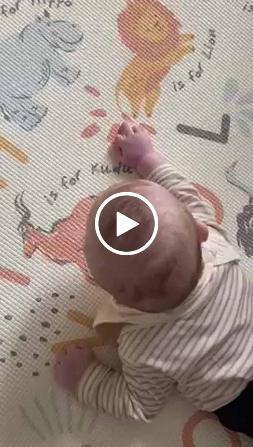 Customer video review of ABC Africa/ World Map Play Mat
