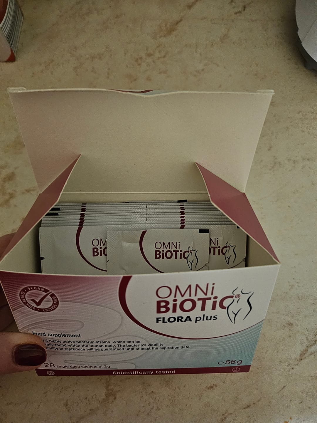 Customer photo review of OMNi-BiOTiC® FLORA plus INT