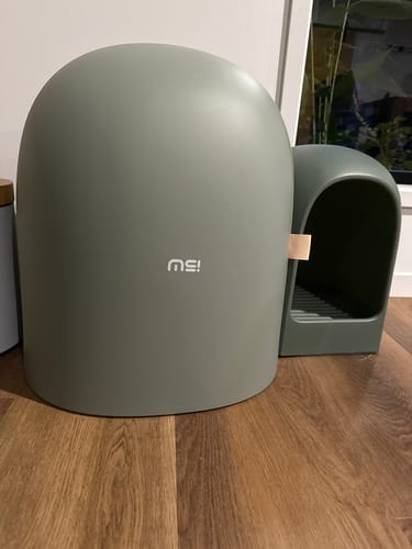 Customer photo review of Makesure Cat Litter Box MAX